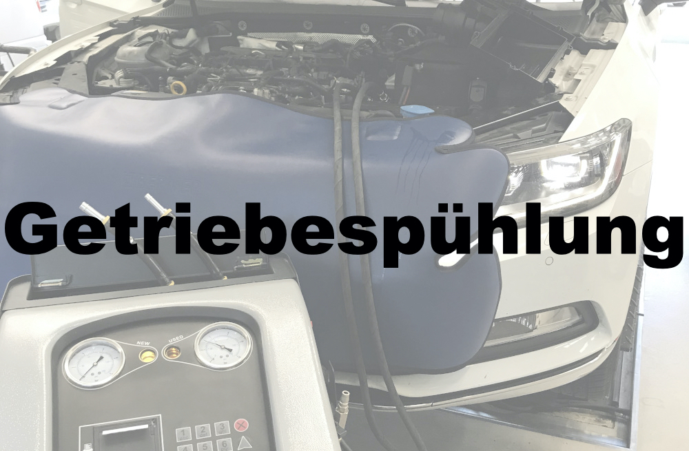 Thump. Getriebespühlung